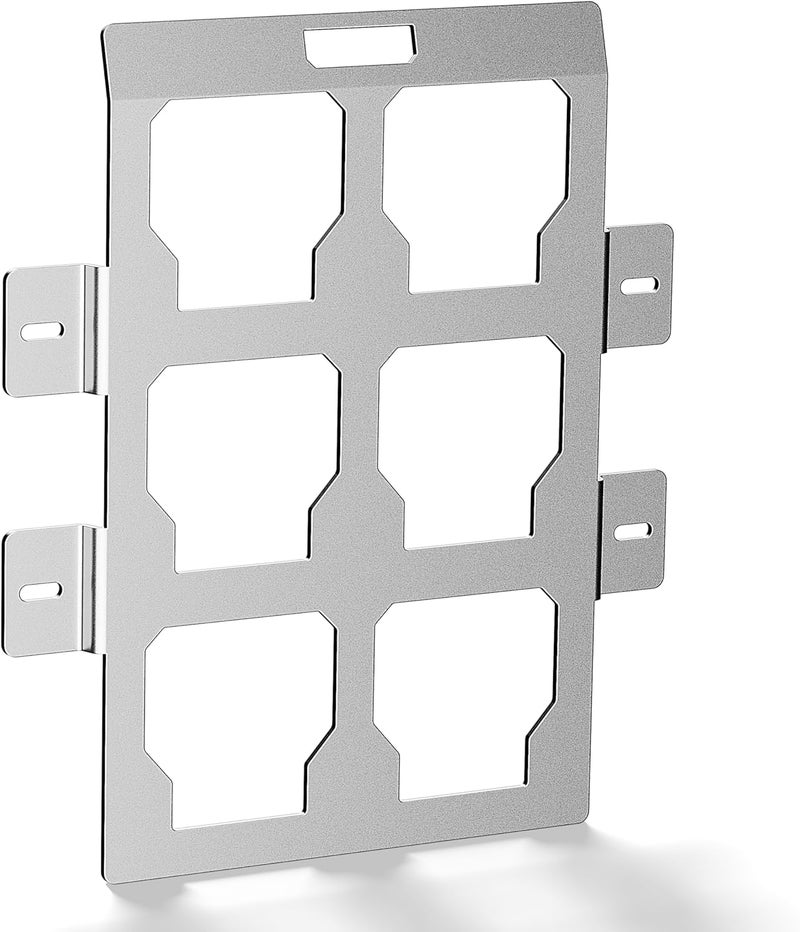 Integral Mounting Plate Compatible with Milwaukee Packout - Aluminum Base Plate for Packout (Half Plate), M006 - Image 1